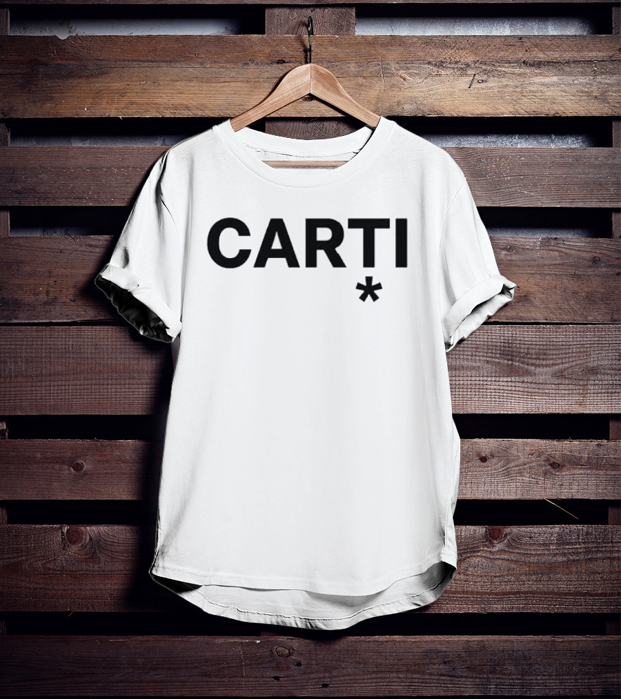CARTI Burn Aesthetic Streetwear T-Shirt