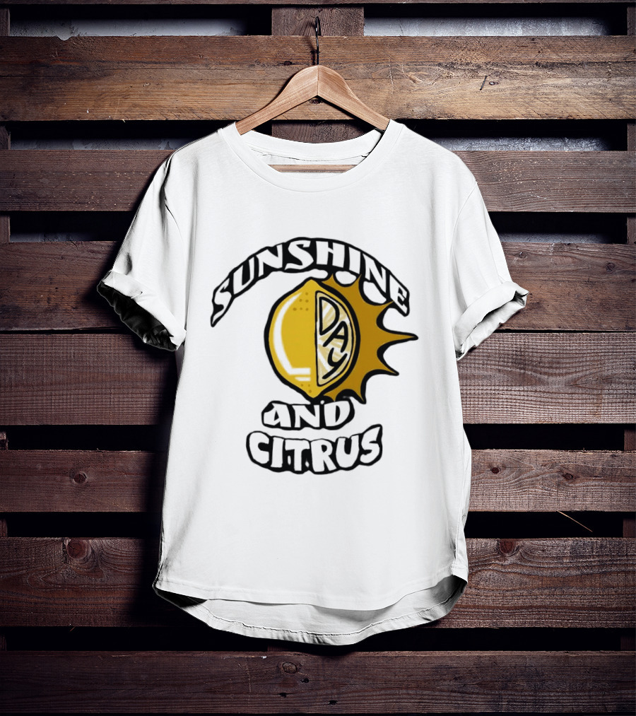 Sunshine Day And Citrus Sun Summer Lemon T-Shirt