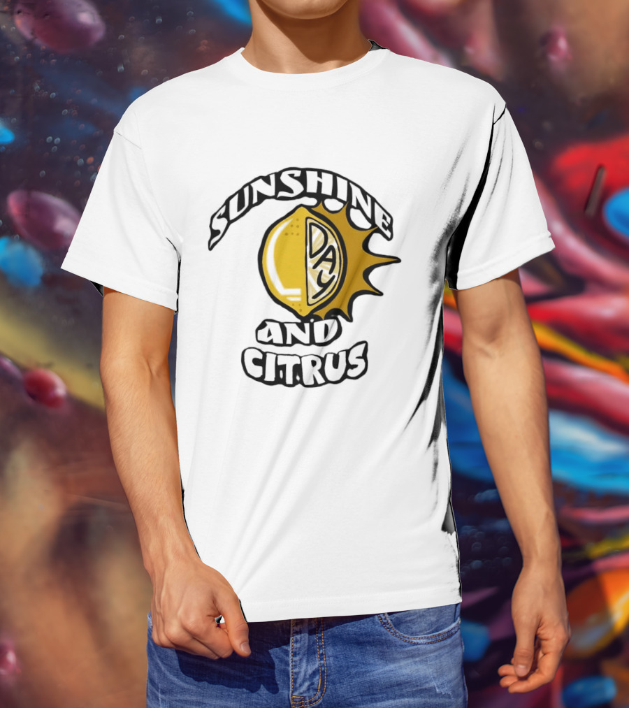 Sunshine Day And Citrus Sun Summer Lemon T-Shirt