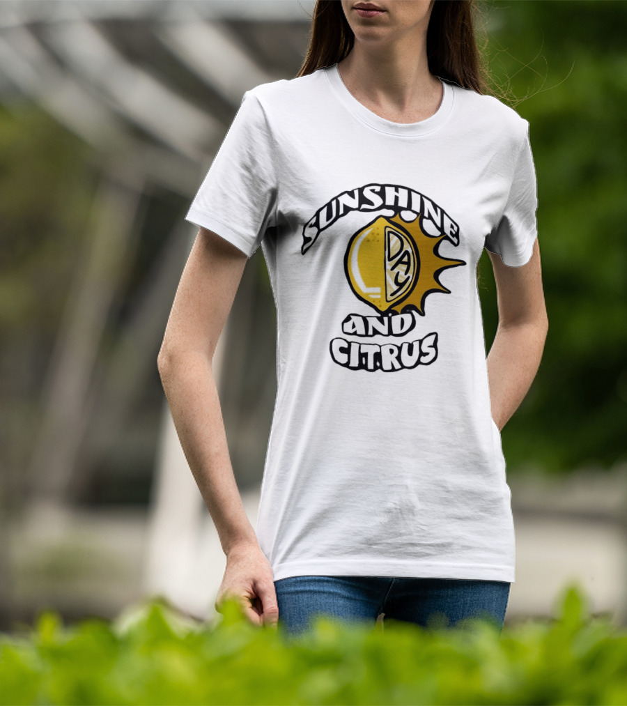 Sunshine Day And Citrus Sun Summer Lemon T-Shirt