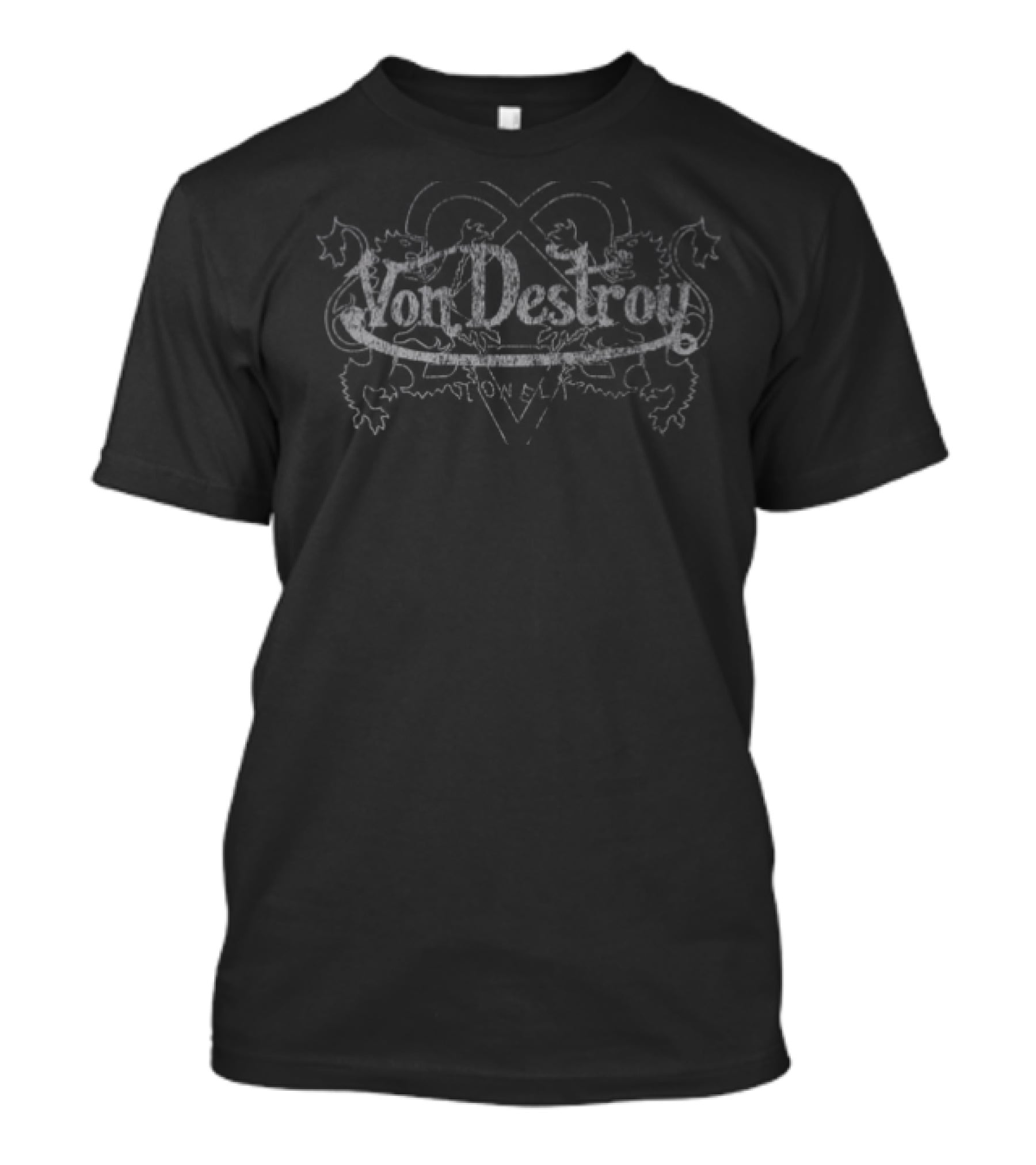 Complex Shop Vdh X Destroy Lonely Von Destroy Crest Purple Tie Dye T-Shirt