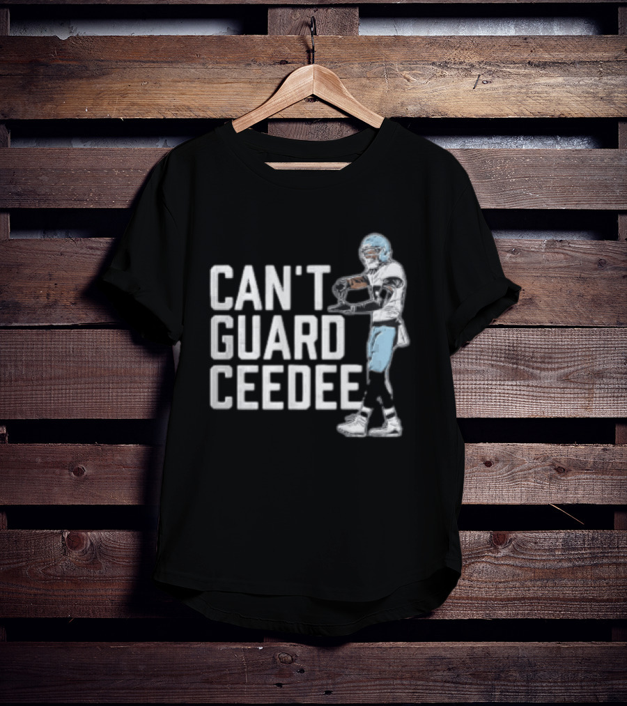 Can't Guard CeeDee 88 Dallas Cowboys Football Player Gesture T-Shirt