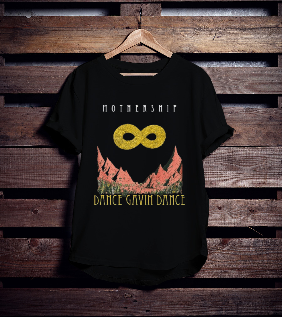 Mothership Dance Gavin Dance Infinity Mountain Scene T-Shirt