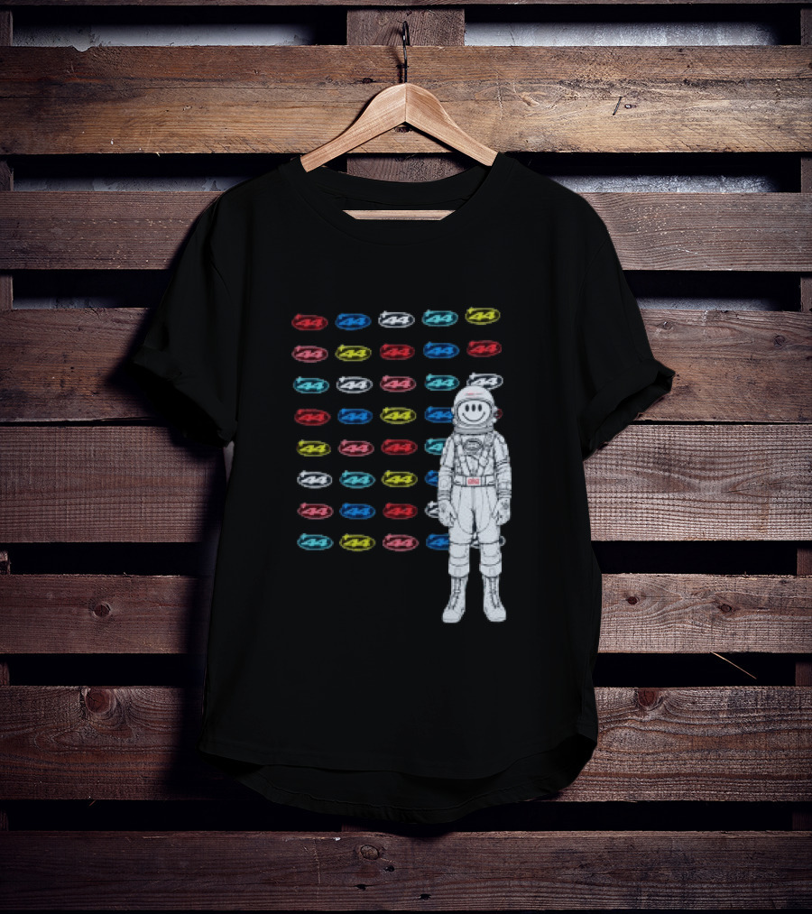 Plus44 Spaceman Heavyweight Astronaut Smile T-Shirt