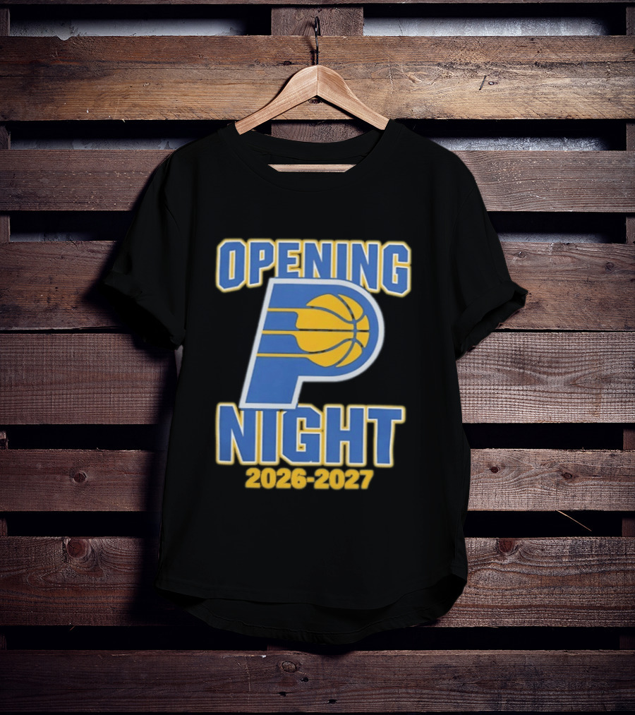 Indiana Pacers Opening Night 2026 2027 T-Shirt