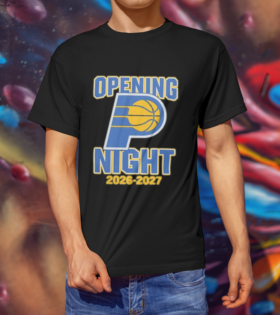 Indiana Pacers Opening Night 2026 2027 T-Shirt