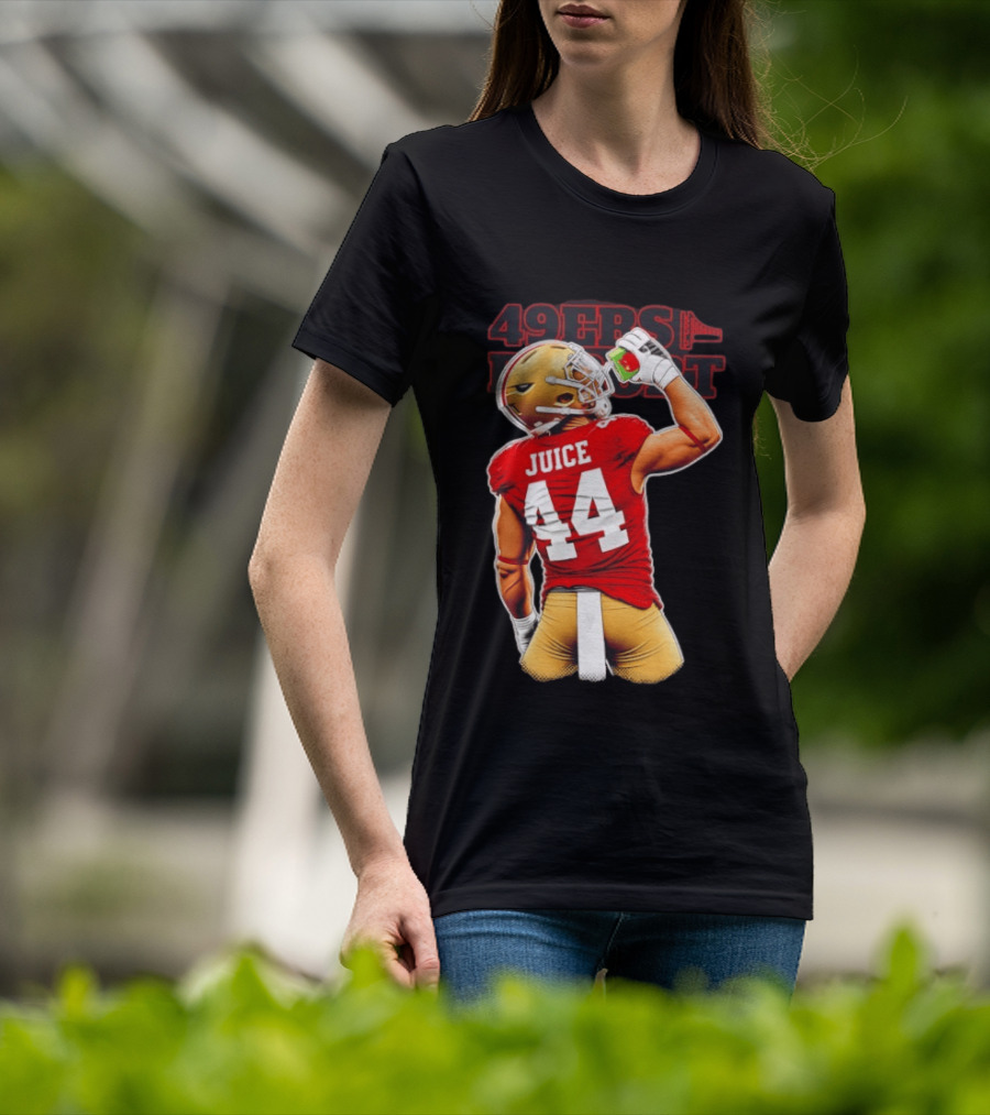 San Francisco 49ers Kyle Juszczyk Juice 44 Legend T-Shirt