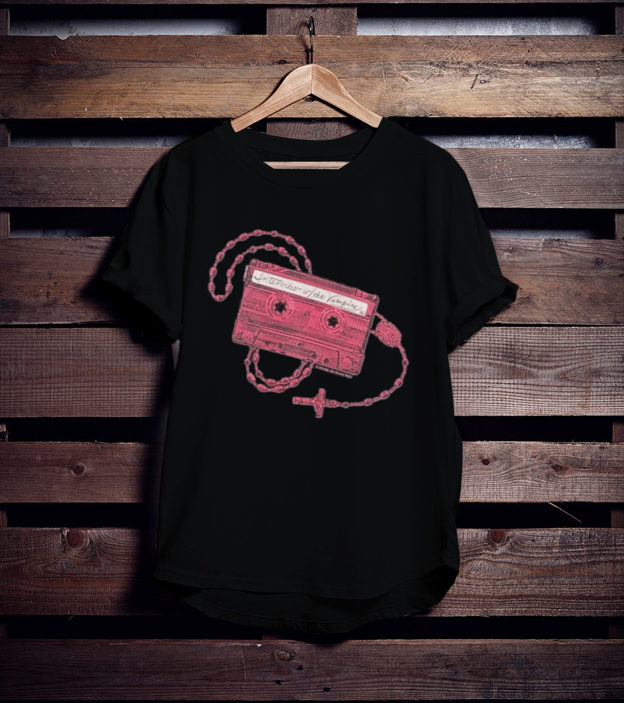Interview With The Vampire Cassette Tape Necklace T-Shirt