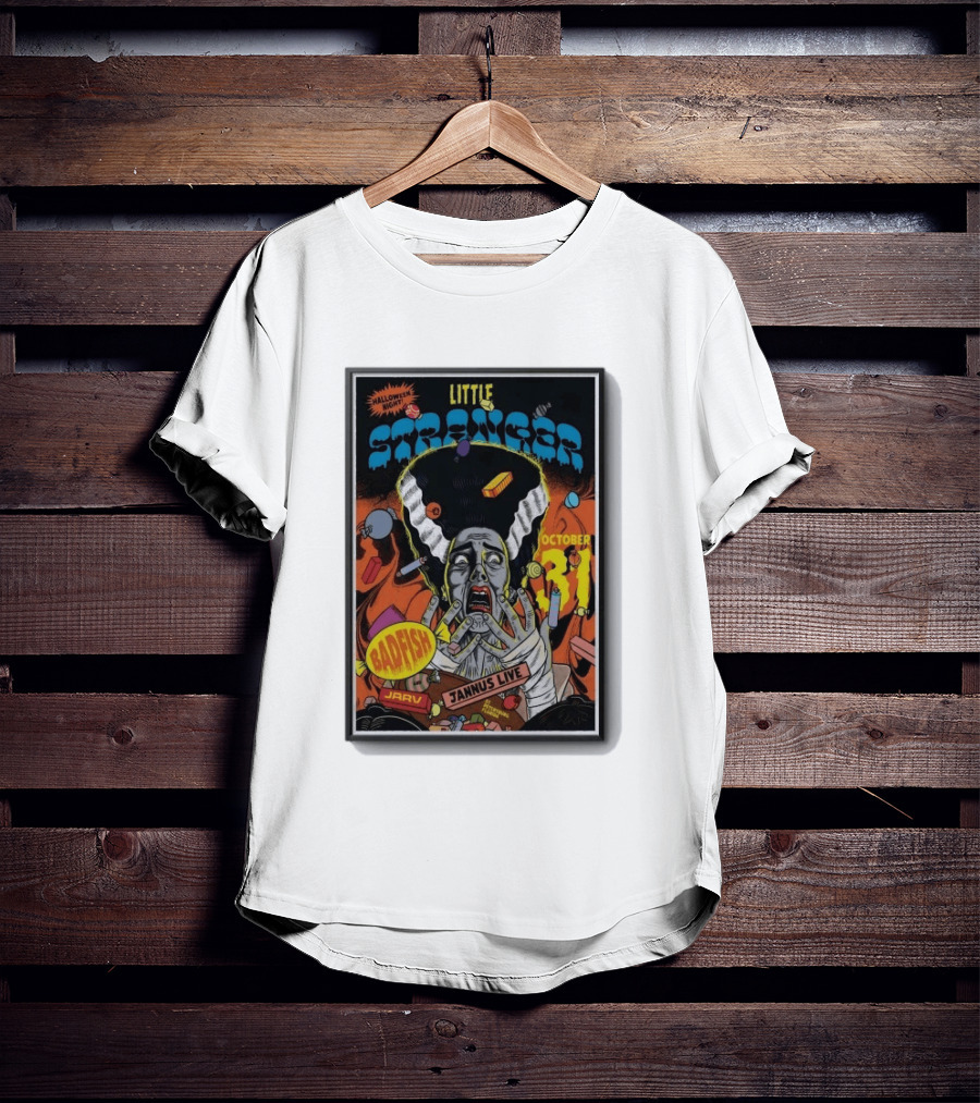 Little Stranger Halloween Night Badfish Jarv Jannus Live October 31 St. Petersburg FL 2026 T-Shirt