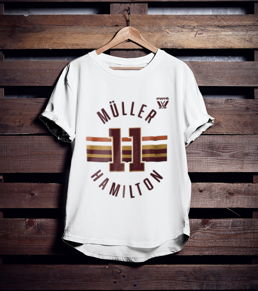 Müller Hamilton 11 Stripes PWHL T-Shirt
