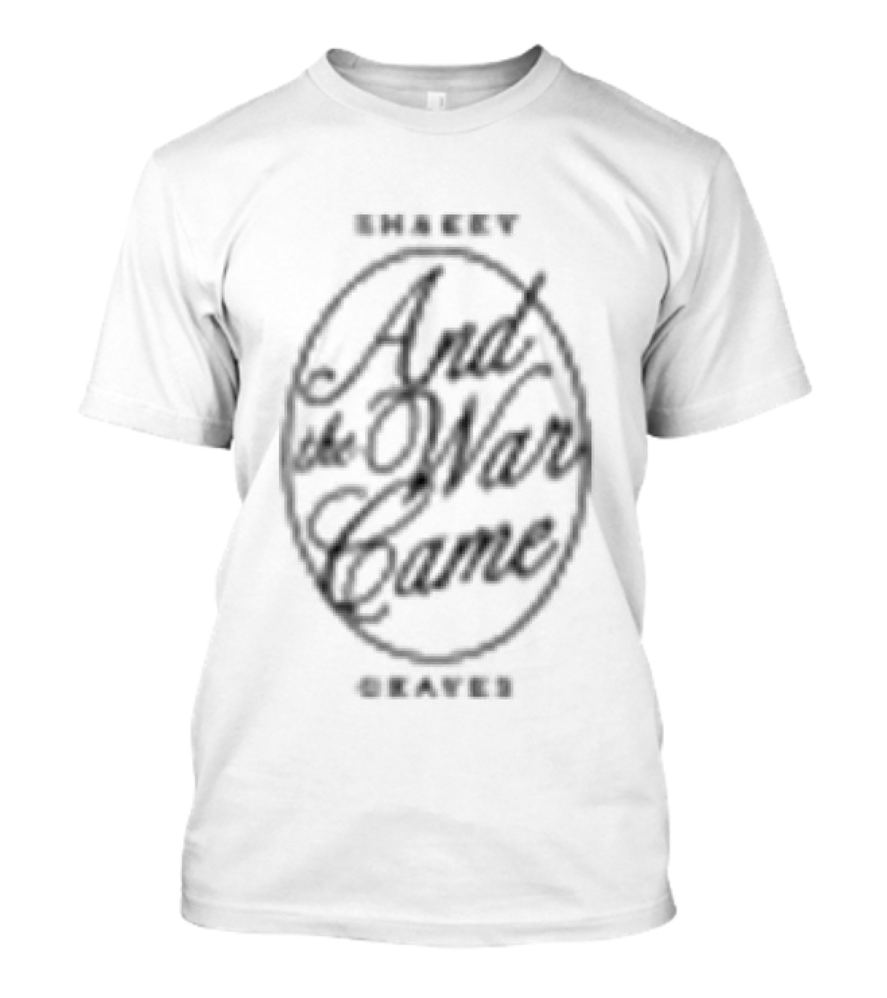 Shakey Graves And The War Came Tour 2025 Official Merchandise T-Shirt