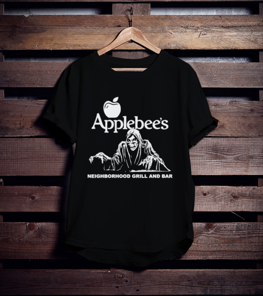 Applebee's Neighborhood Grill And Bar Grim Reaper T-Shirt