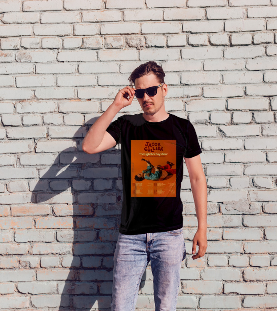 Jacob Collier The Light For Days Tour 2026 A Series Of Solo Performances In Intimate Spaces T-Shirt