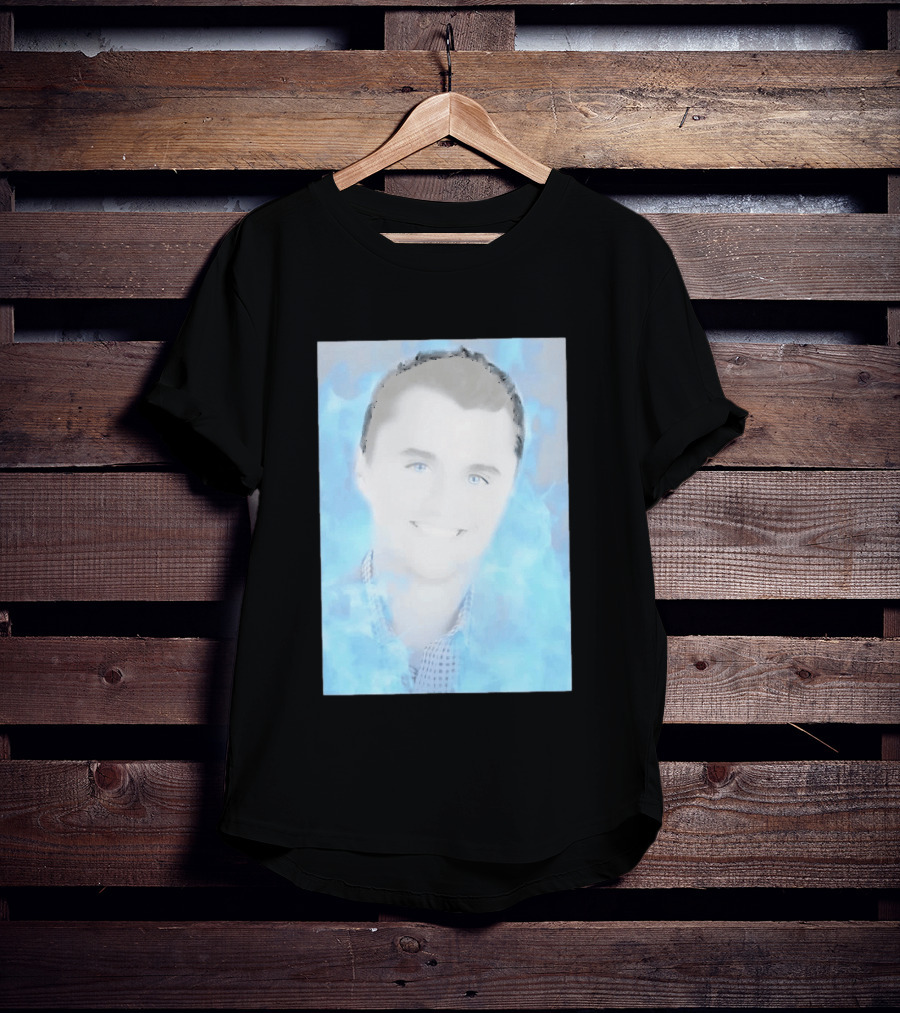 Charlie Kirk Turning Point USA Conservative Blue Aura T-Shirt