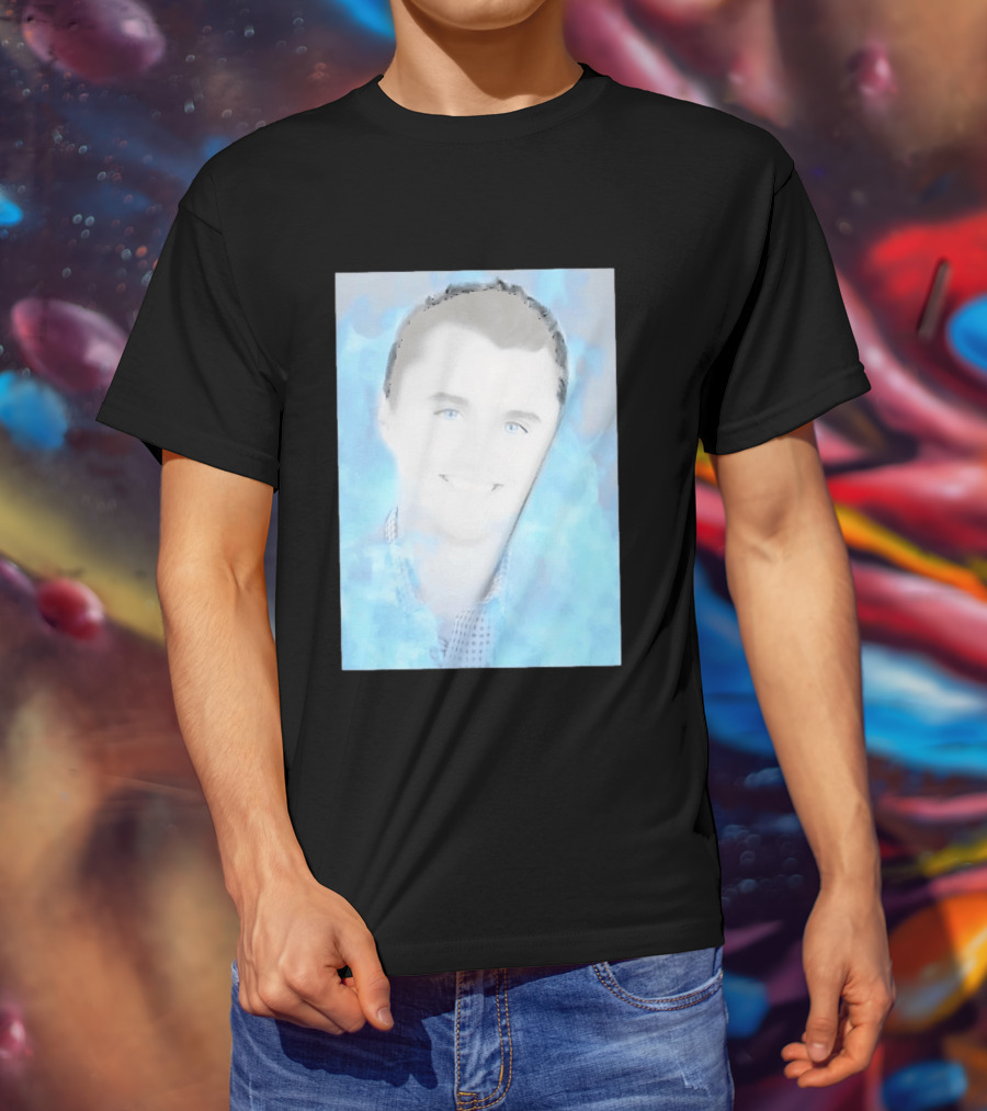 Charlie Kirk Turning Point USA Conservative Blue Aura T-Shirt