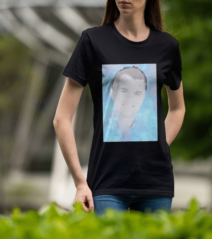Charlie Kirk Turning Point USA Conservative Blue Aura T-Shirt