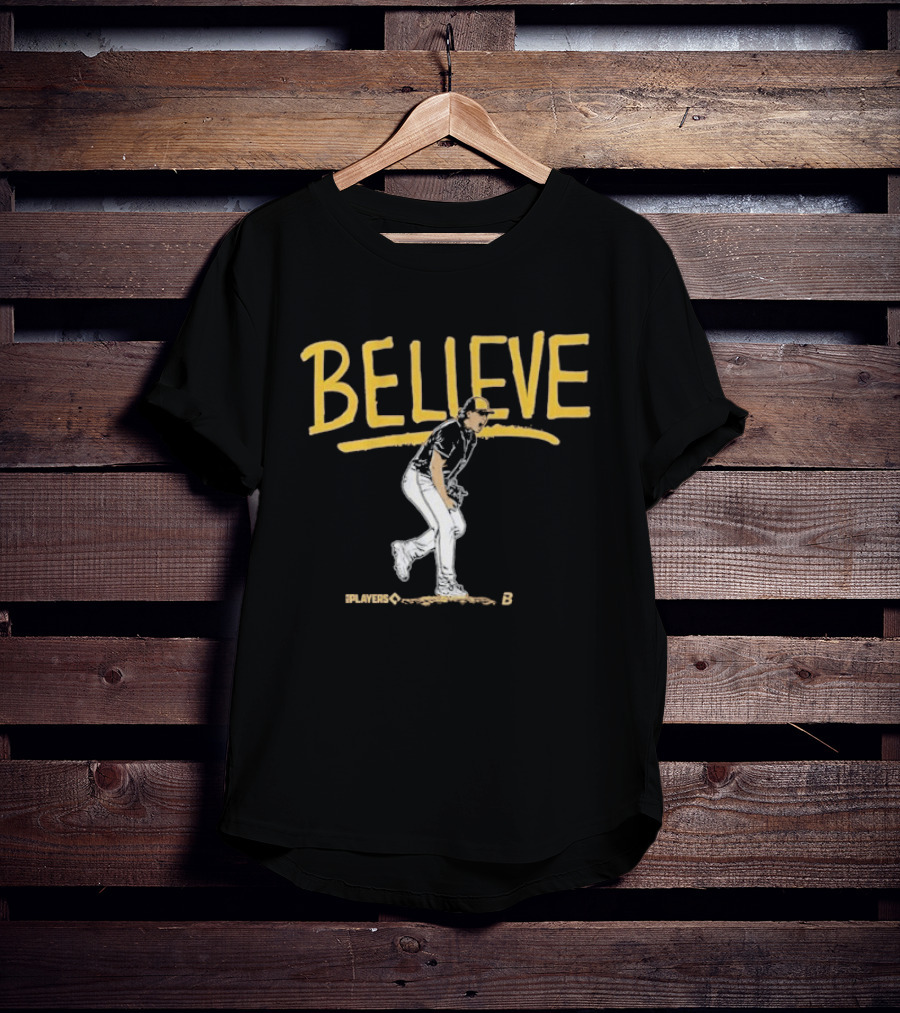 Garrett Mitchell Milwaukee Brewers Believe Runner T-Shirt