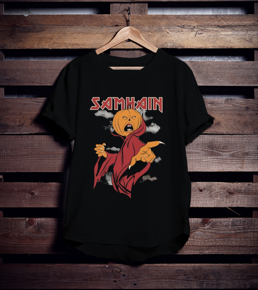 The Real Ghostbusters Samhain Halloween Pumpkin Spirit T-Shirt