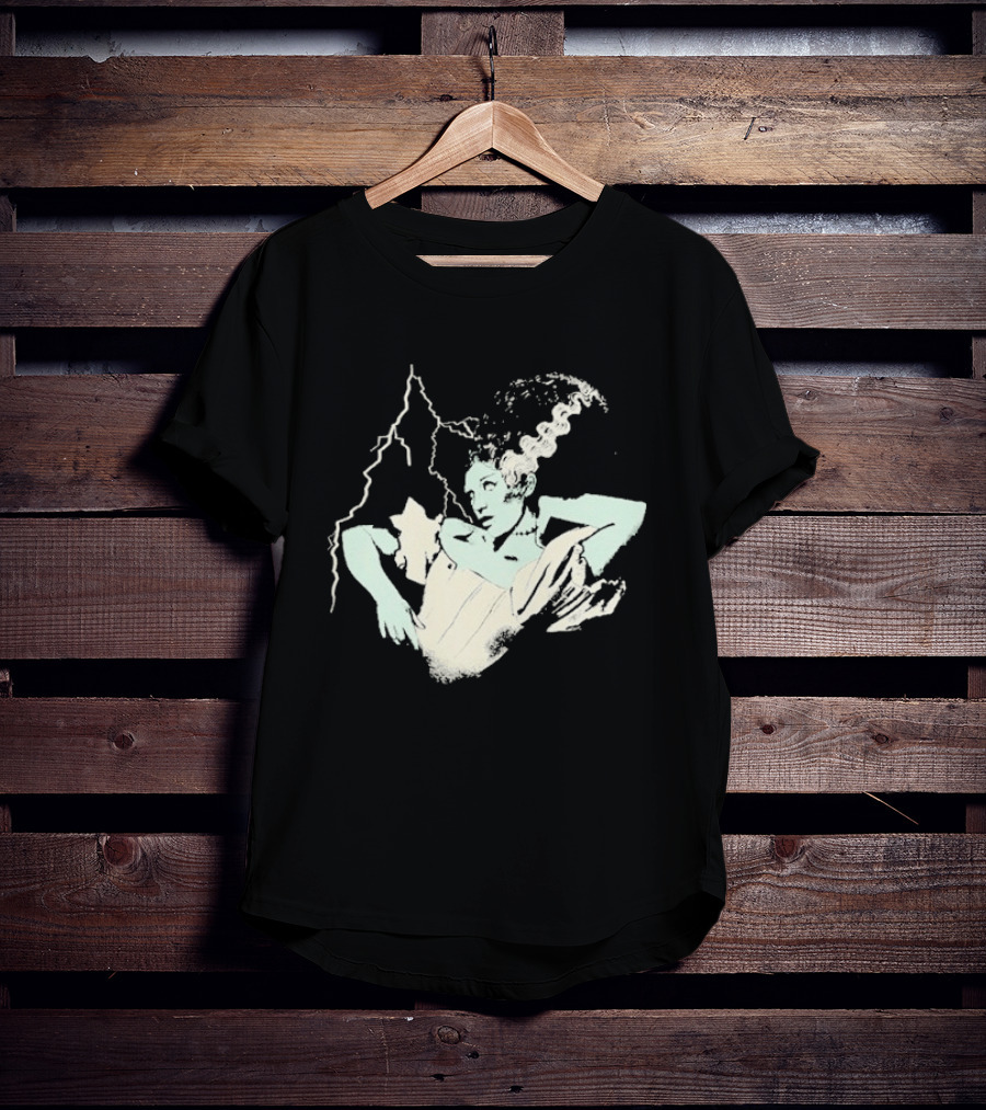 Sierra Ferrell The Bride Frankenstein Monster Lightning T-Shirt