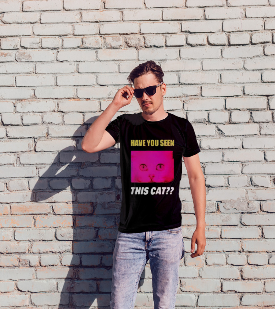 Have You Seen This Cat Tomora Store T-Shirt