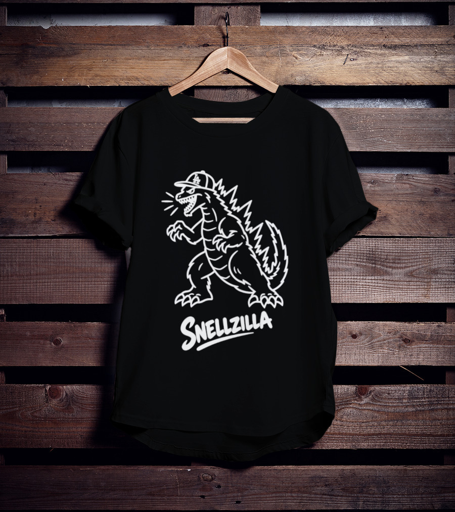 Snellzilla Monster Baseball Tribute Blake Snell T-Shirt
