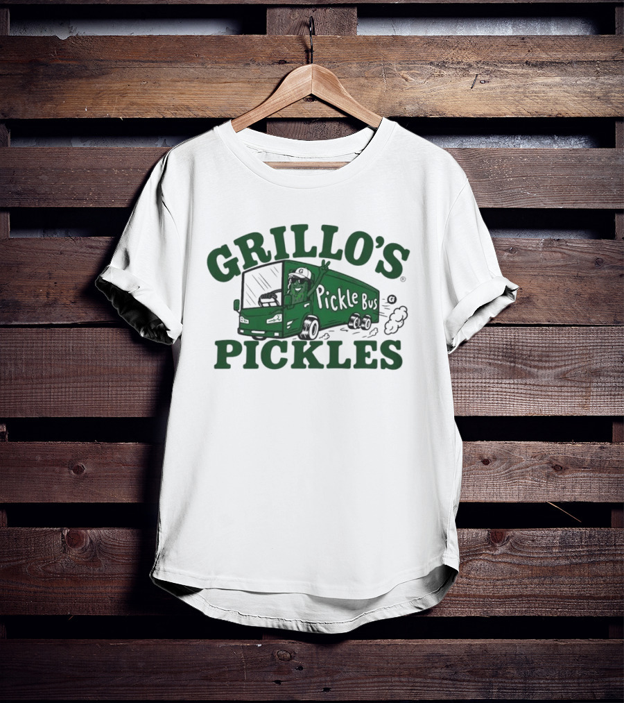 Basement Grillo's Pickles Pickle Bus T-Shirt