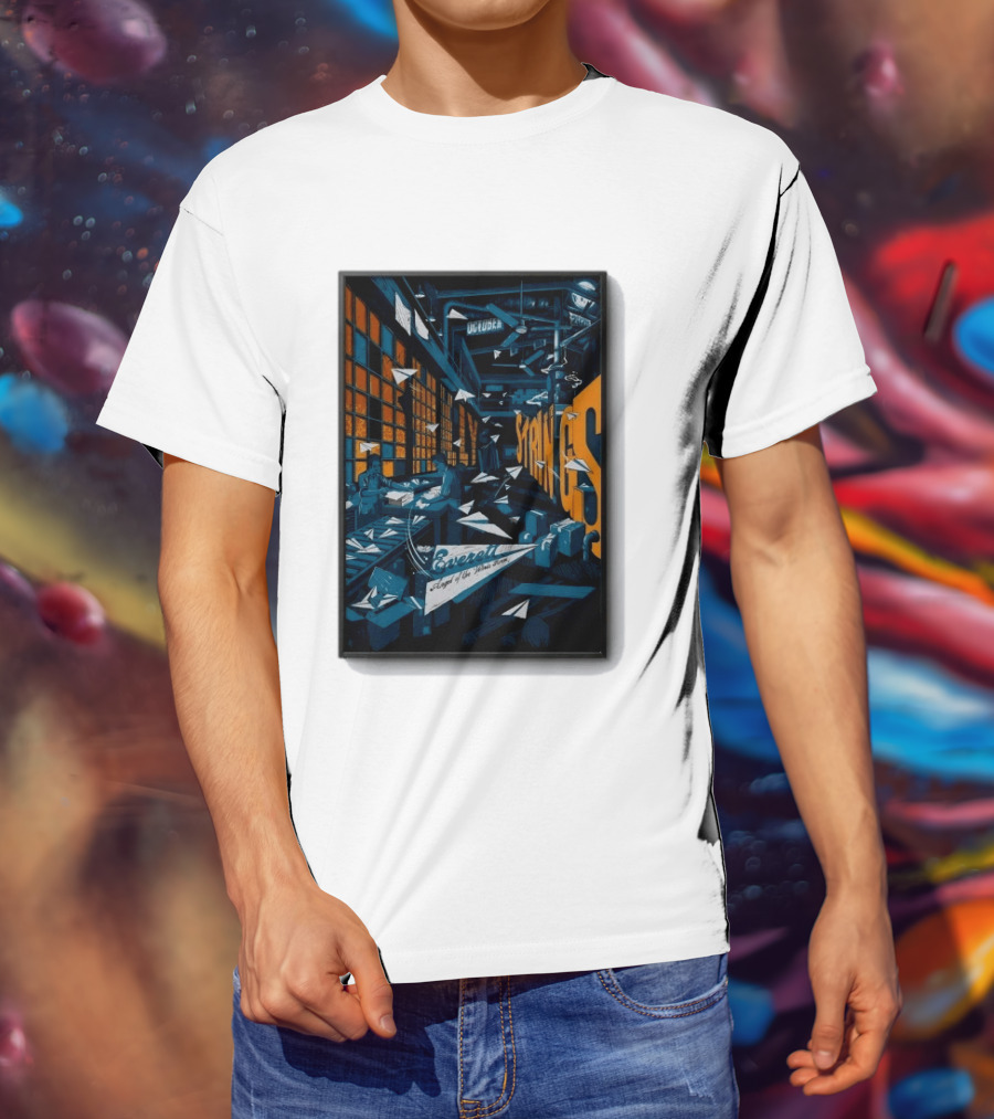 Billy Strings Everett WA Tour October 9 10 2026 Angel Of The Winds Arena T-Shirt