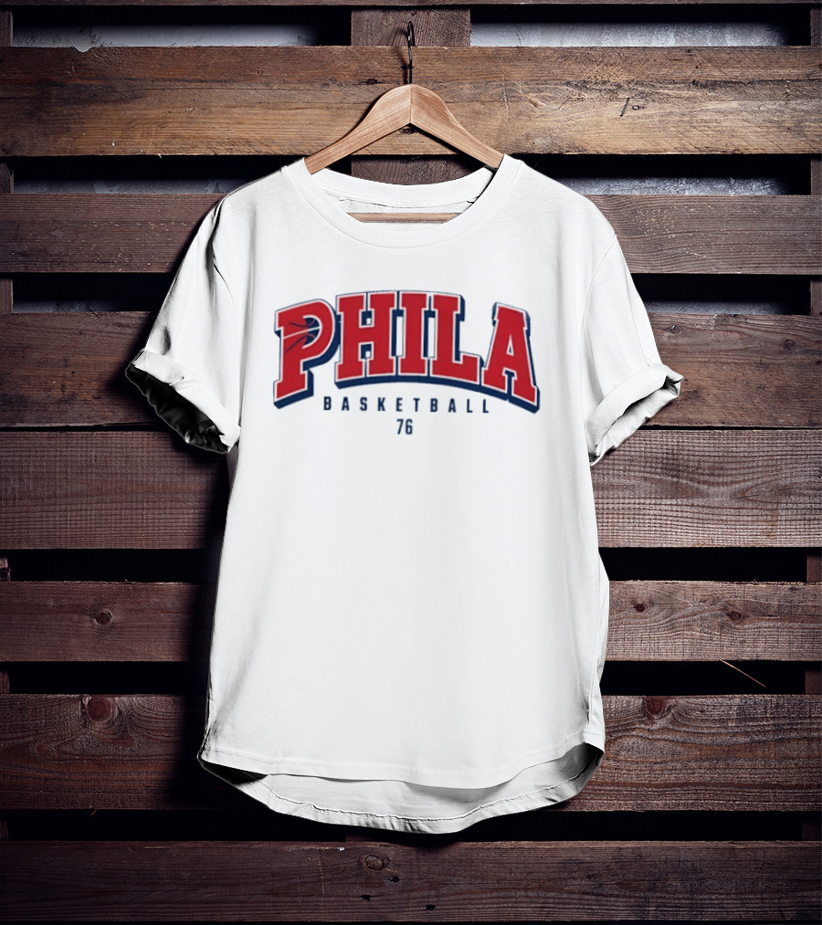 PHILA Basketball 76ers Retro Sports T-Shirt