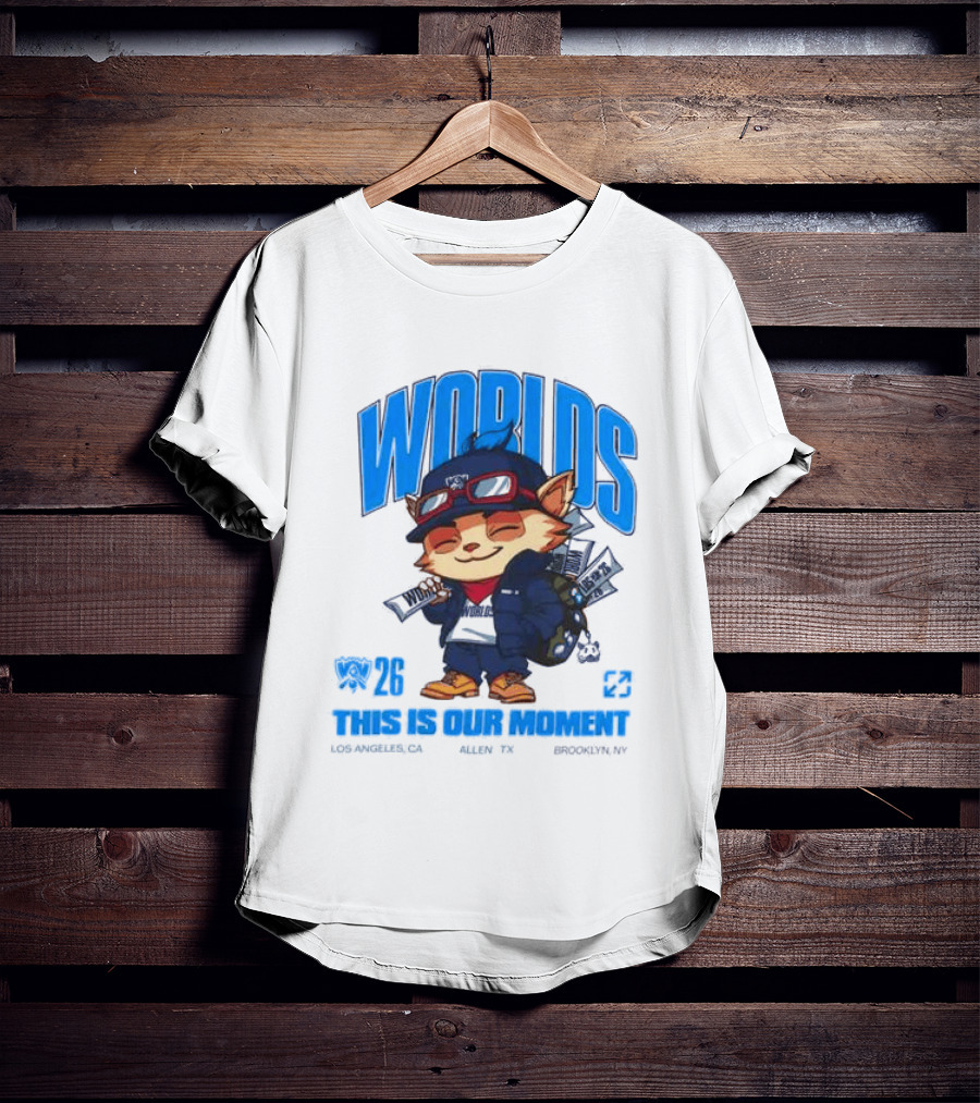 Worlds 2026 This Is Our Moment Riot Games Store T-Shirt