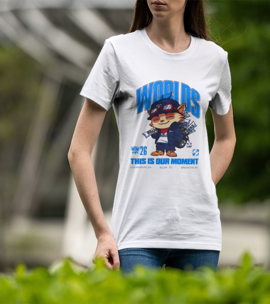 Worlds 2026 This Is Our Moment Riot Games Store T-Shirt
