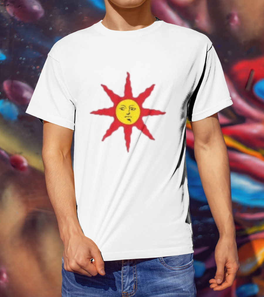 Welcome Skateboards Dark Souls Solaire Sun Icon Collaboration T-Shirt