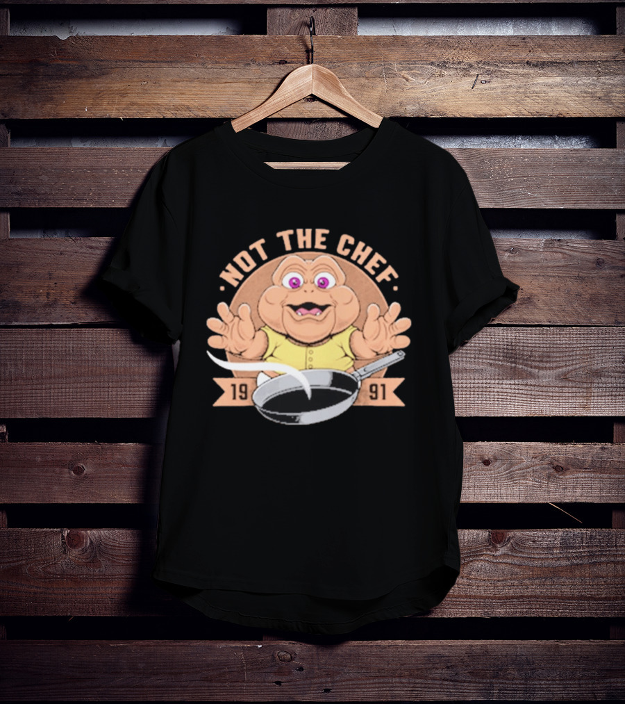Baby Sinclair Not The Chef 1991 Pan Iconic TV Character Nostalgia T-Shirt