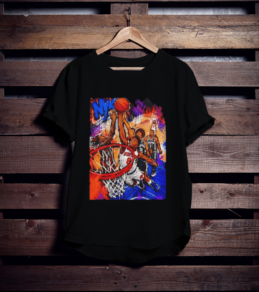 OG Anunoby New York Knicks NYK Basketball Art NBA T-Shirt