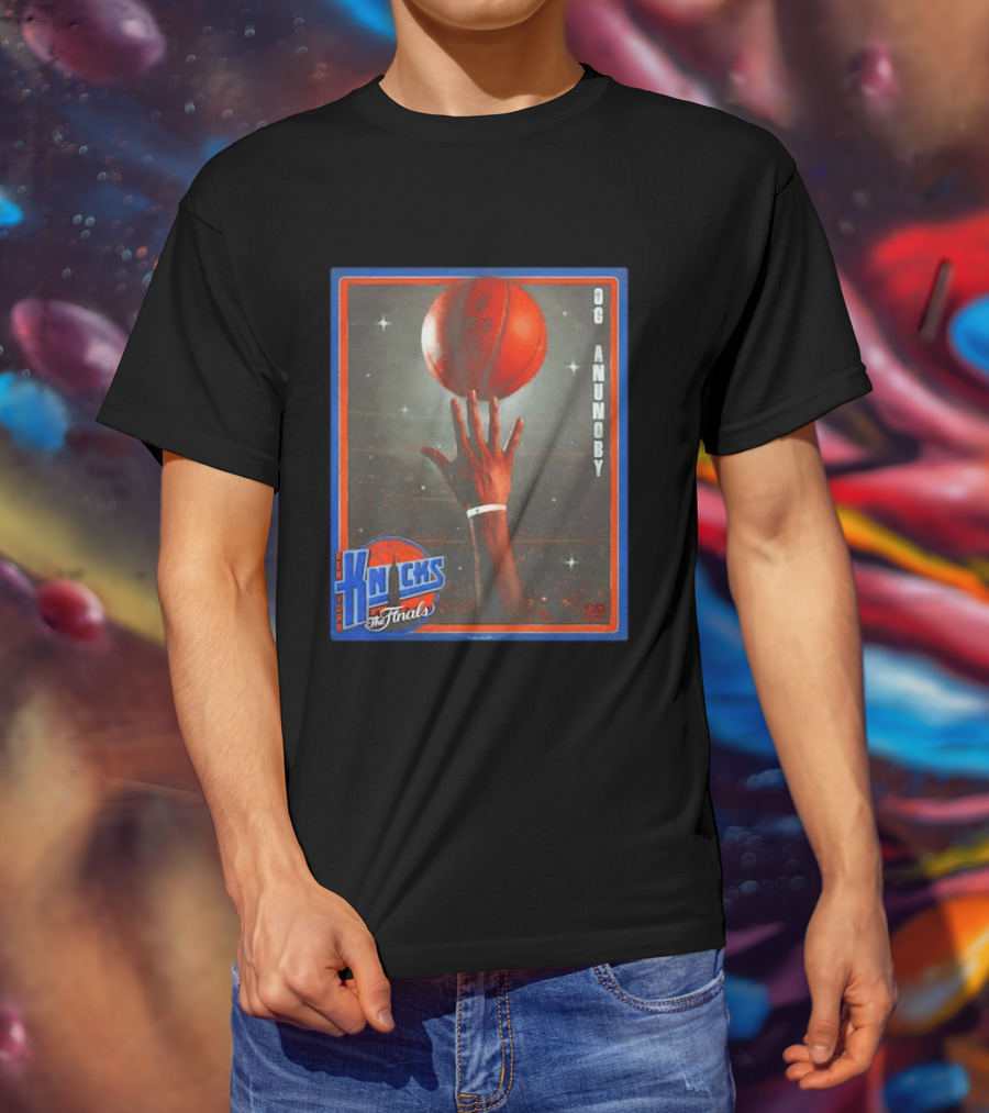 The New York Knicks The Finals OG Anunoby Basketball T-Shirt