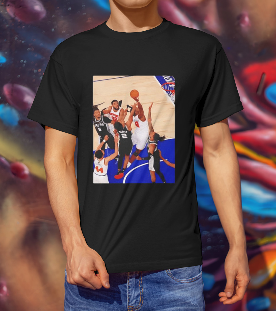 The Putback With OG Knicks Dunking Against Spurs T-Shirt