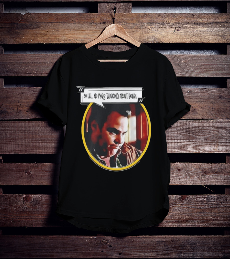 Tony Soprano The Sopranos No More Thinking About Bears HBO Television T-Shirt