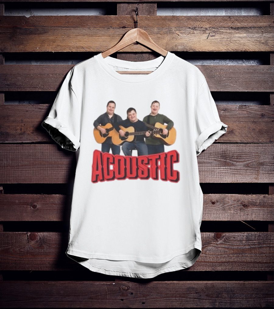 Acoustic Play Guitar Meme Trio T-Shirt
