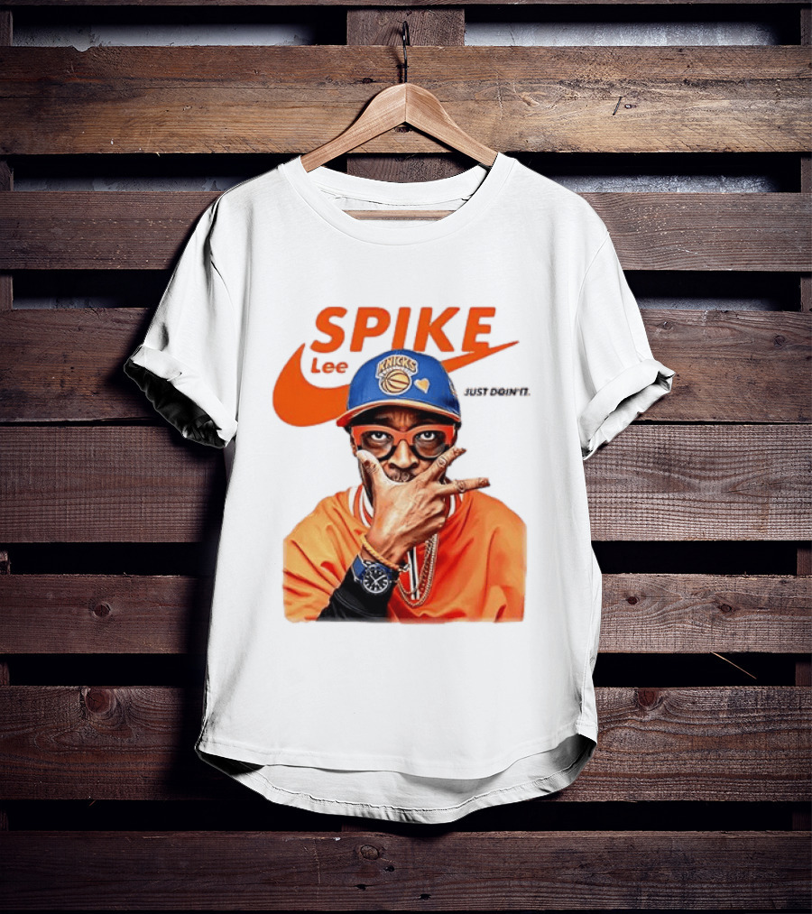 Spike Lee Knicks New York JUST DOIN IT T-Shirt