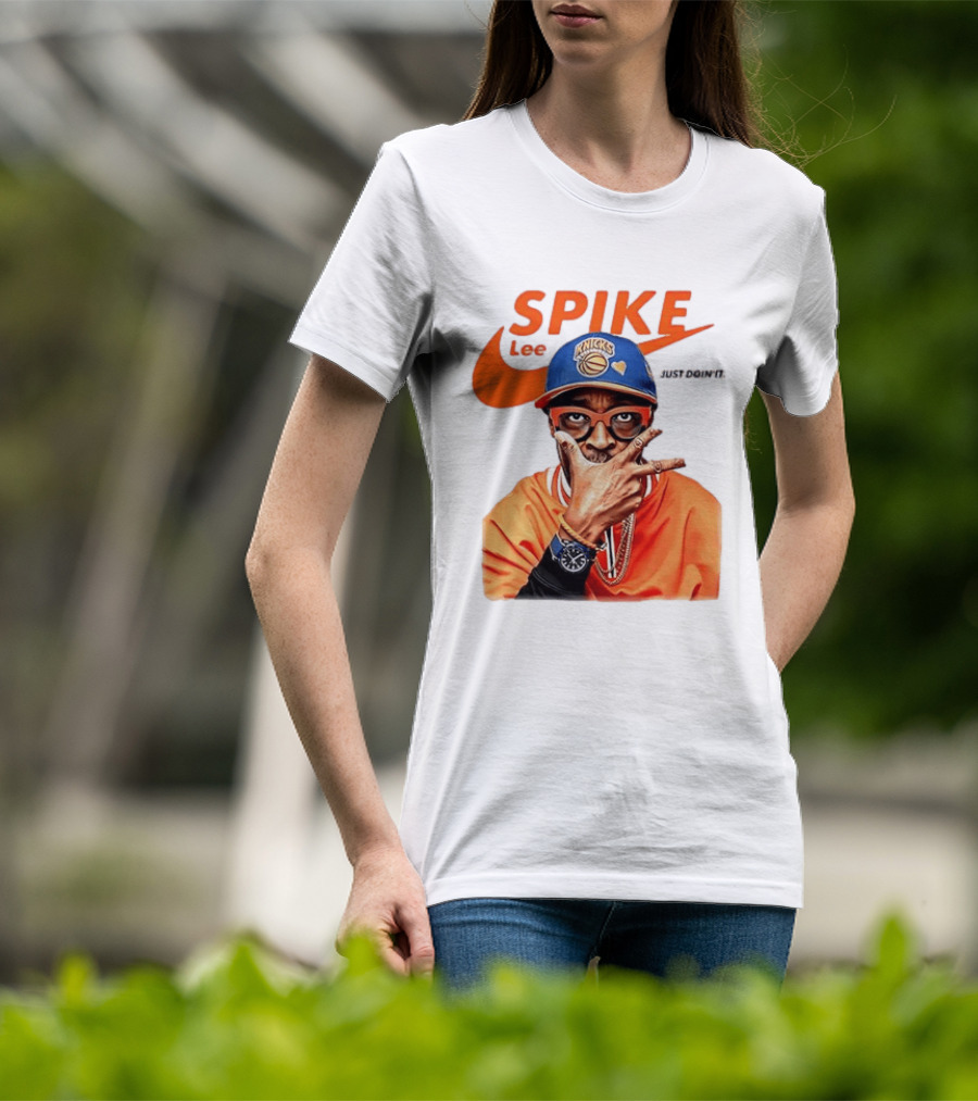 Spike Lee Knicks New York JUST DOIN IT T-Shirt