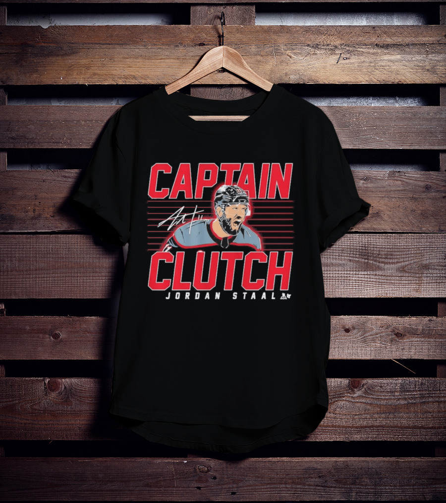 Jordan Staal Captain Clutch 2026 Hockey Player T-Shirt