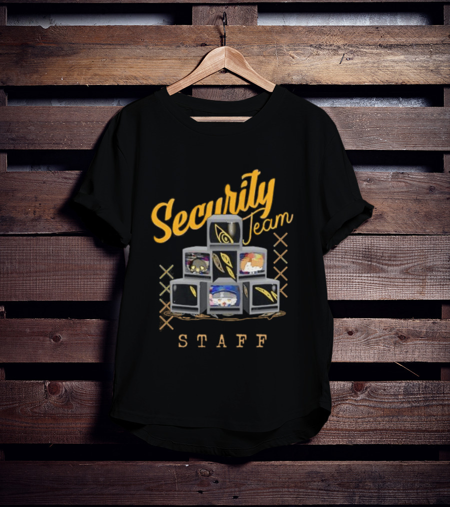 Lobotomy Corporation Security Team Television Characters Security STAFF T-Shirt