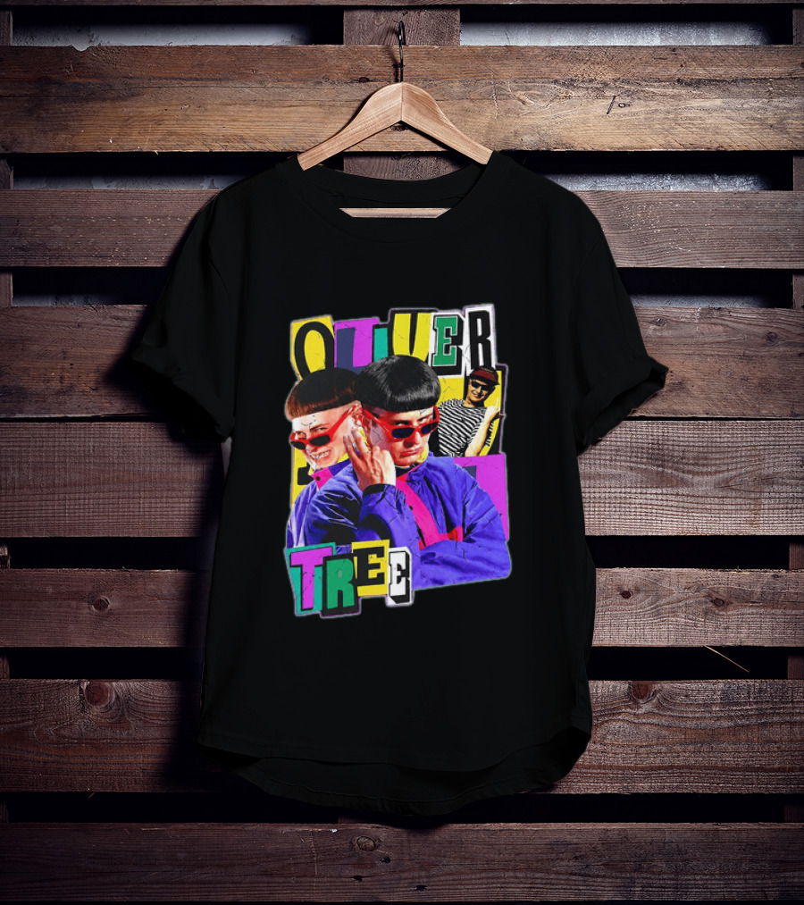 Oliver Tree 1993 2026 Memorial Collage With Retro Sunglasses T-Shirt