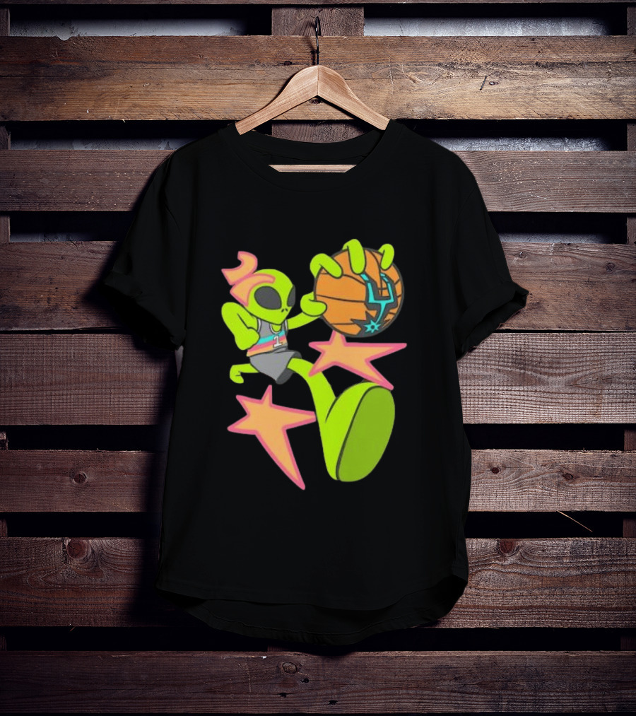 Victor Wembanyama Alien San Antonio Spurs 1 Basketball Star T-Shirt
