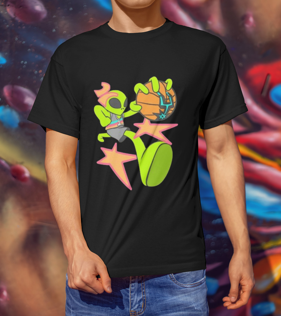 Victor Wembanyama Alien San Antonio Spurs 1 Basketball Star T-Shirt