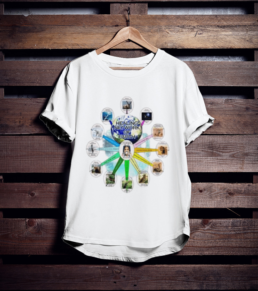Healing Network Of Earth Spiritual Connections T-Shirt