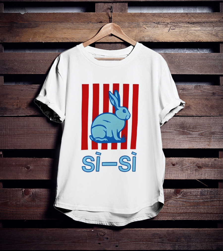 Rm Bottega Veneta Sisi Rabbit Stripes Si Si T-Shirt