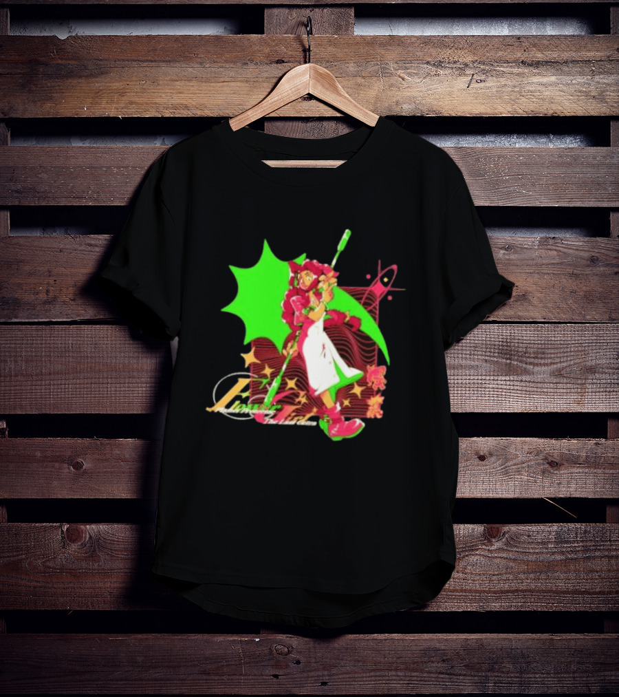 Aerith Gainsborough Final Fantasy VII Flower Girl Planet Protector Last Cetra Fantasy Art Nouveau T-Shirt