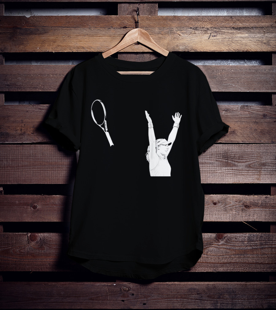 Babolat Tennis Player Celebration Arms Raised Victory T-Shirt