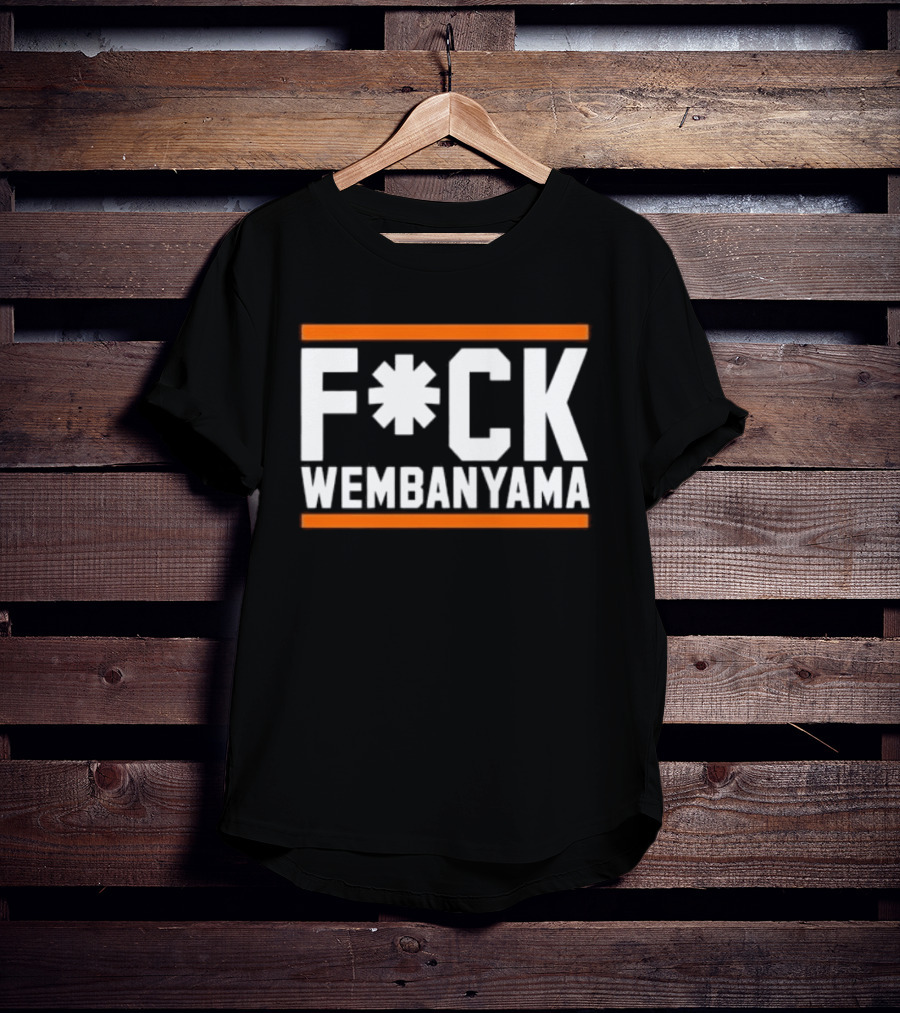 Wembanyama New York Knicks F*ck T-Shirt
