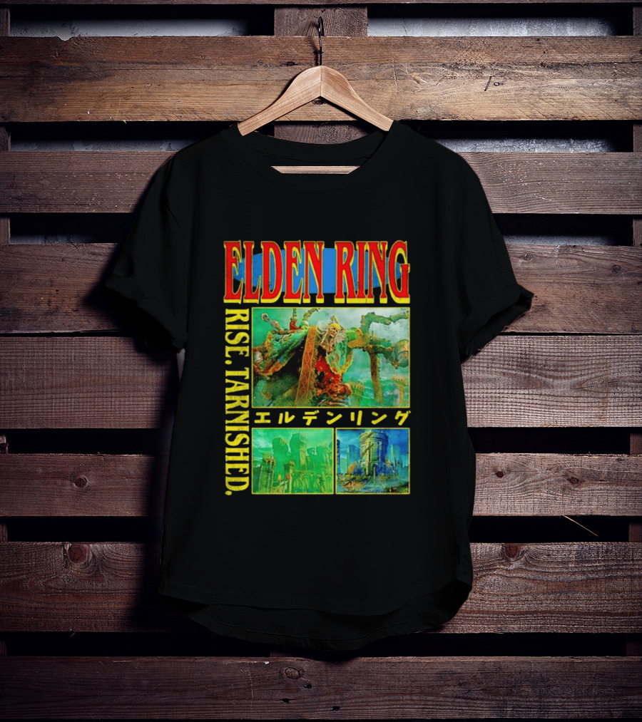Elden Ring Godrick The Grafted Rise Tarnished Japanese T-Shirt